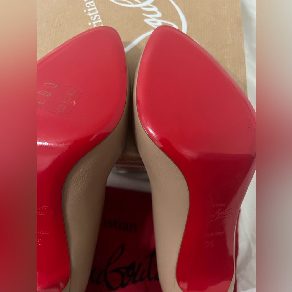 Christian Louboutin Agneska 85 Nappa Heels - Picture 6 of 8